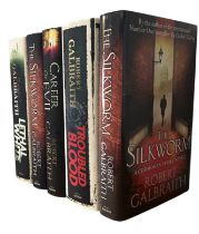 ROBERT GALBRAITH, A SIGNED FIRST EDITION HARDBACK BOOK, ‘THE SILK WORM’ Signed, along with J.K.