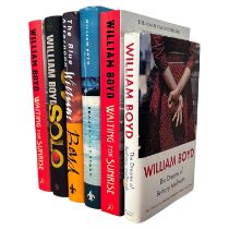 WILLIAM BOYD, A COLLECTION OF SIX FIRST EDITION BOOKS Two signed, five hardback books and one