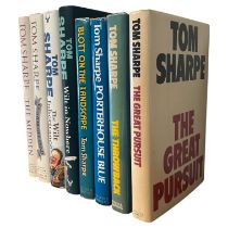 TOM SHARPE, A COLLECTION OF EIGHT FIRST EDITION HARDBACK BOOKS Comprising ‘Blot on the