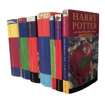 J.K. ROWLING, ‘HARRY POTTER AND THE PHILOSOPHER'S STONE’, HARDBACK BOOK Bloomsbury, copyright