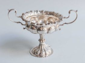 An Edward VII Silver Twin-Handled Pedestal-Bowl, by George Nathan and Ridley Hayes, Chester, 1904,