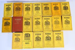 Wisden, John - A run of nineteen Wisden Cricketers' Almanack from 1948 to 1966,