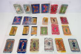 Felts / Blankets - Lot to include part sets / odds comprising Soldiers With National Flags,