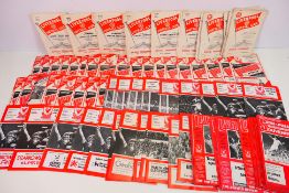 Liverpool Football Club - A collection of home game programmes from the 1960's and 1970's to
