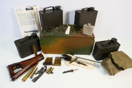 A misc. collection of WW 2 object to include a .