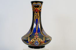 Moorcroft - A large limited edition Moorcroft Pottery vase designed by Paul Hilditch,