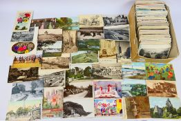 Deltiology - In excess of 500 early to mid-period UK cards with some foreign and subject cards.