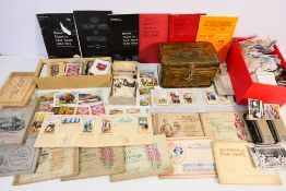 A collection of cigarette and similar cards to include fifteen albums and a quantity of loose cards