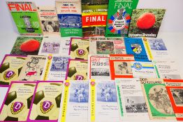 Four FA Cup Final programmes comprising Manchester City v Newcastle United 1955,