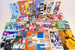Liverpool Football Club - A collection of away game match programmes, 1970's and later.