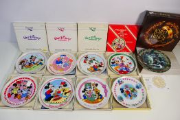 Disney - Eight vintage Schmid, Disney Character Plates,