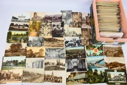 Deltiology - In excess of 500 early to mid-period UK topographical cards to include real photos,