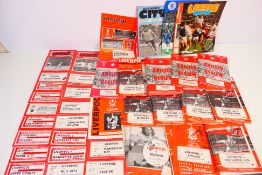 Liverpool Football Club - A collection of 1960's and 1970's match programmes,
