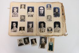 Football trade cards circa 1920's to include DC Thomson Famous British Footballers,