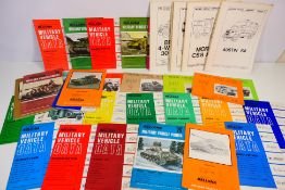 Military Intrest - A collection of Military Vehicle Pamphlets by Mike Conniford to include Austin