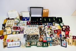 A quantity of collector thimbles comprising metal, glass, ceramic to include Royal Grafton, Sylvac,