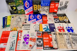 A collection of rugby league programmes,