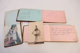 Three early to mid 20th century autograp