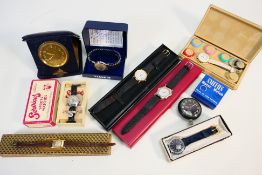 Boxed vintage watches to include a Services Sports Watch, Timex, a Smiths Motor Watch and other.