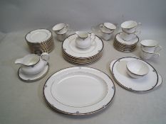 A collection of Royal Doulton dinner and tea wares decorated in the Princeton pattern,