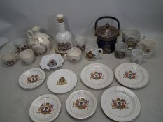A collection of ceramic related items, lot to include,