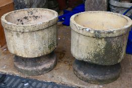 A pair of circular section reconstituted