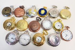 Pocket Watch Collection - A collection of approximately 16 Pocket watches from a magazine