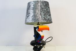 Guinness - An Enesco ceramic Guinness side lamp 