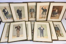 A set of twelve prints after Michael Anthony Hilliard Willson (Bob) from the Our Public Servants