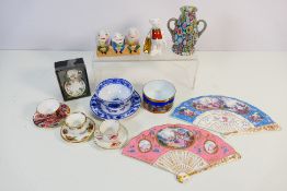 Royal Crown Derby - A mixed lot of ceramics to include a Royal Crown Derby miniature bear 