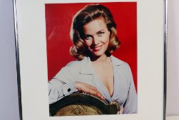 James Bond - A framed and signed colour