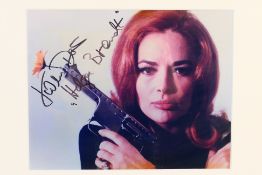 James Bond - A framed and signed colour