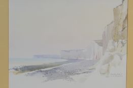 John Pickles - A watercolour coastal lan