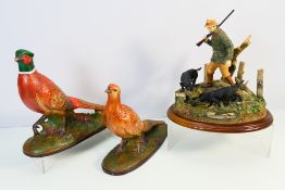 A Country Artists hunting related figure