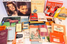 A collection of various publications, topics to include motoring, Hollywood / cinema,