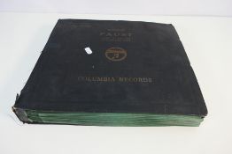 Faust - A set of sixteen Columbia Records Masterworks 78 gramophone records,