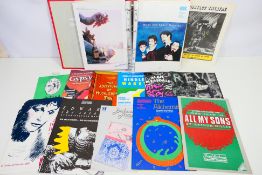 A collection of various theatre programmes.