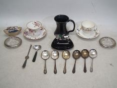 A mixed lot to include a Lesney Gift Ware ashtray,