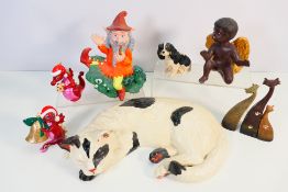 A collection of various sized animal sta