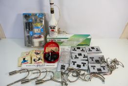 Hard ware to include: A boxed British Gas standby saver 6 gang extension lead.