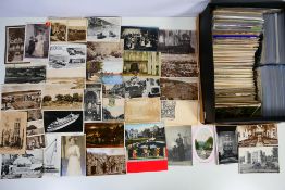 Deltiology - In excess of 700 UK and subject cards with interest in Oxfordshire, Wales and other,