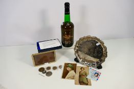 A mixed lot to include a bottle of Esso Centenary Amontillado Sherry,