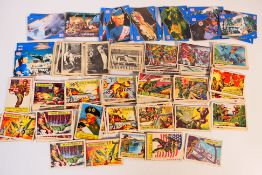 A collection of trade cards to include A&BC Man From UNCLE, A&BC Battle Cards,