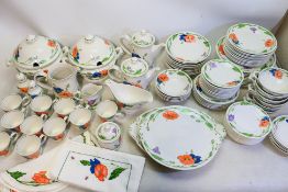 Villeroy & Boch - A good quantity of dinner and tea wares decorated in the Amapola pattern,
