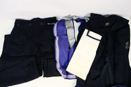A Royal Navy uniform by Bernard Production, Harwich.