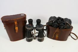 A pair of 1930s Carl Zeiss binoculars serial no.