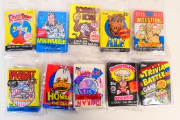 A quantity of unopened trade card / bubble gum / sticker packs to include Garbage Pail Kids,