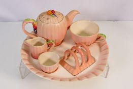 A Brentleigh Ware bachelor's breakfast set.