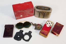 A cased set of six Waterhouse Stops, vin