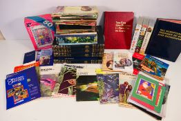A quantity of publications and similar, themes to include tropical fish and aquariums, religion,